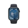Refurbished Apple Watch Serie 9 | 45mm | Aluminium Minuit | Bracelet Sport Minuit M/L | GPS | WiFi + 4G