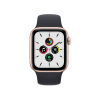 Refurbished Apple Watch Serie SE | 40mm | Aluminium Or Rose | Bracelet Sport Noir | GPS | WiFi + 4G