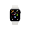 Apple Watch Series 4 | 44mm | Aluminium Argent | Bracelet Sport Blanc | GPS | WiFi