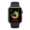 Refurbished Apple Watch Series 1 Boîtier en aluminium de 42 mm Gris espace avec bracelet sport noir